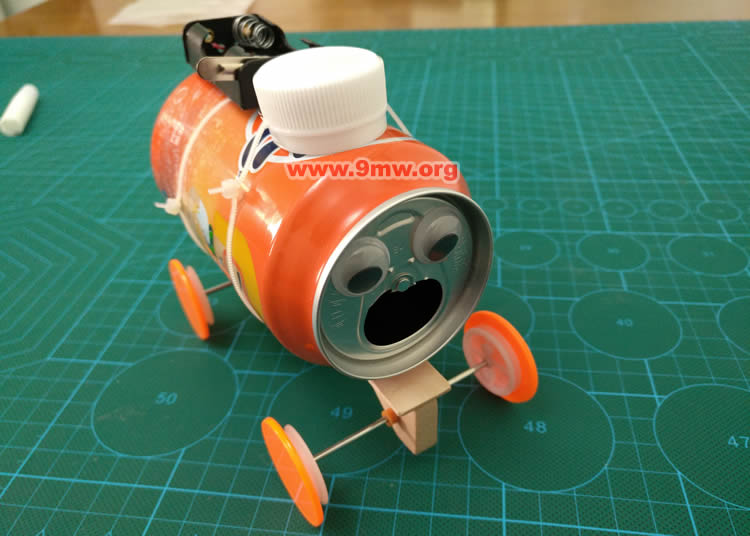 科技小制作:易拉罐小火车(上)